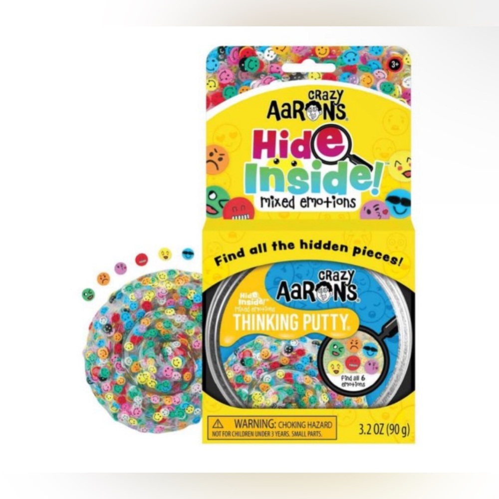 Crazy Aaron's Hide Inside! Mixed Emotions Thinking Putty
